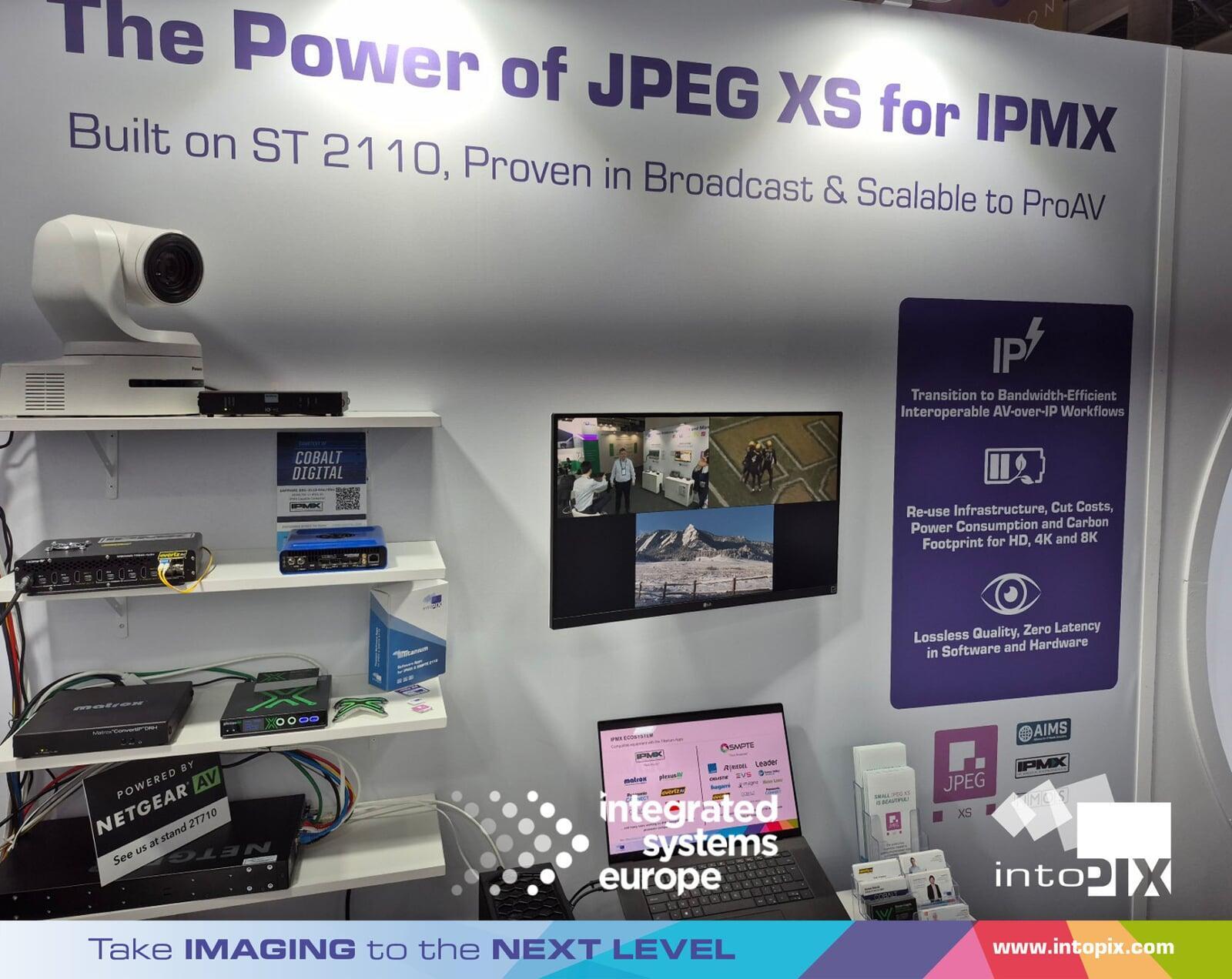 ISE 2025 Recap: IntoPIX Showcases Next-Gen AV-Over-IP & JPEG XS Innovations